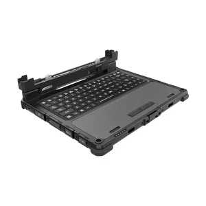 Getac keyboard dock GDKBNJ — Nordic layout, touchpad, membrane keys, DC-in, for Getac K120, black/grey
