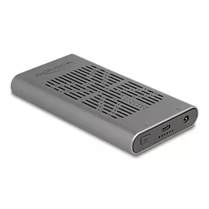 SSD enclosure DeLOCK 42027 Grey M.2 10 Gbit/s USB Type-C