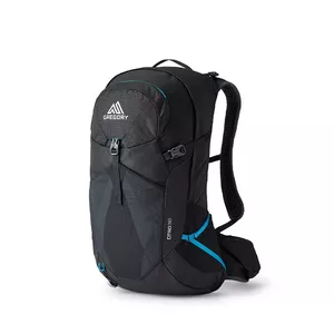Trekings mugursoma Gregory Citro 30 — 30 l, Ozone Black, tērauda rāmis, lietus pārvalks