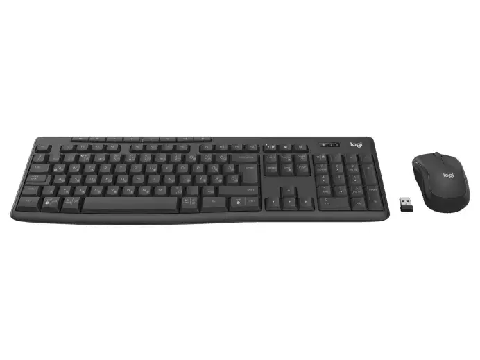 Logitech MK370 Komplekts biznesam Tastatūra Pele Photo 2