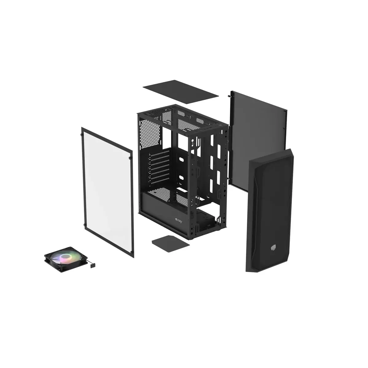 Компьютерный корпус FURY Shobo SH4 RGB Photo 6