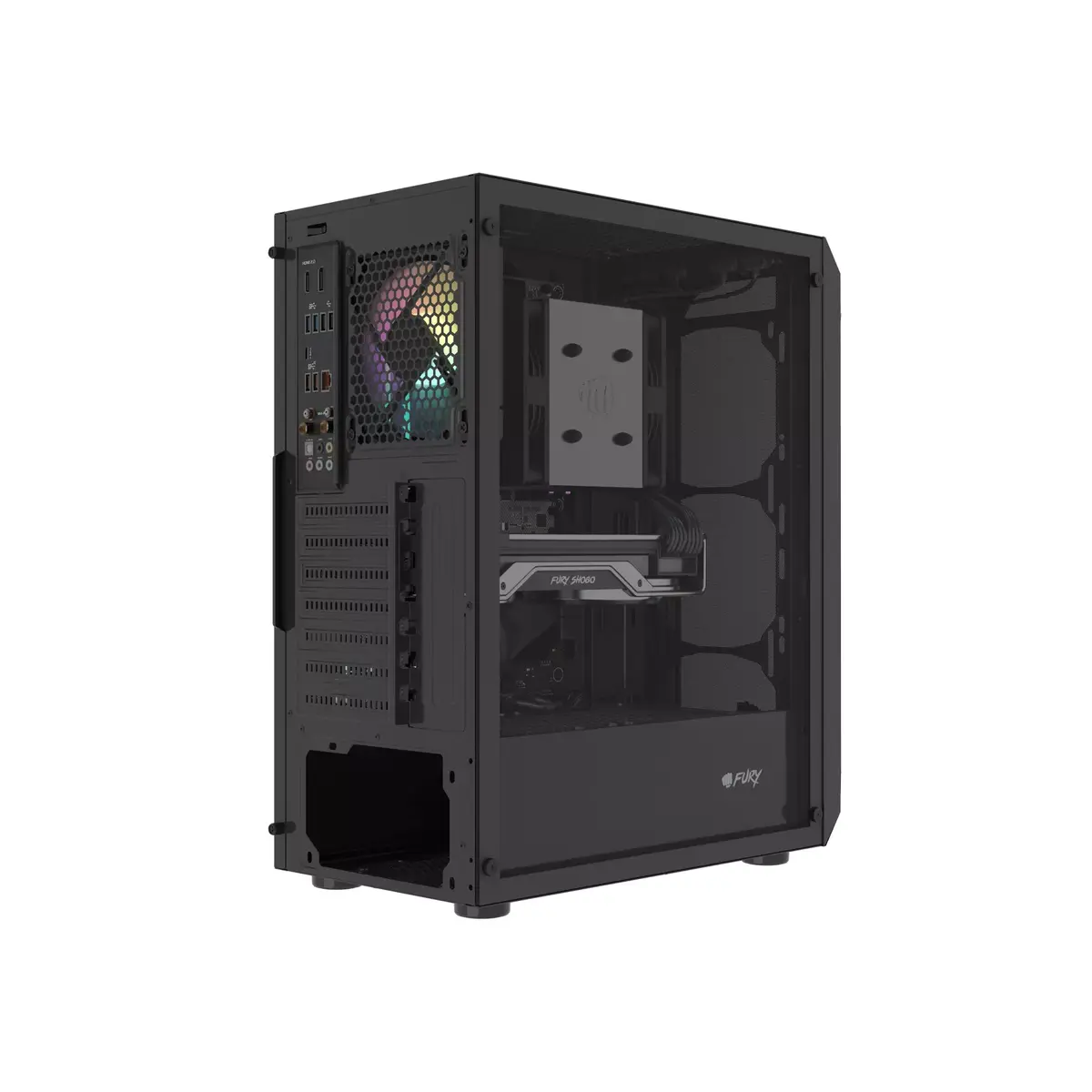 Компьютерный корпус FURY Shobo SH4 RGB Photo 10
