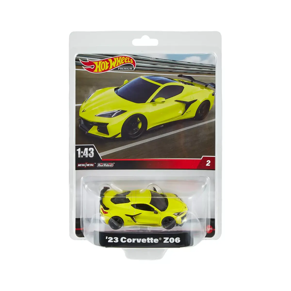 Mēroga auto hot wheels '23 Corvette Z06 1:43 metāls/plastmasa Photo 5