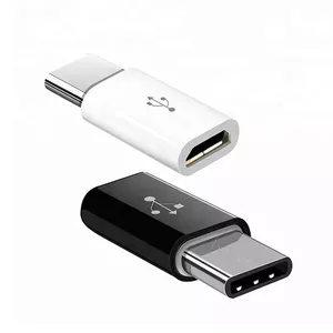 Adapter Micro USB to USB Type‑C Riff RF‑MICRO‑TYPEC, black