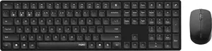 Wireless mouse RAPOO 8020M Black — 2.4 GHz optical, compact portable design