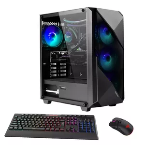 Hyrican Striker 7213 Intel® Core™ i7 i7-14700F 32 GB DDR5-SDRAM 2 TB SSD NVIDIA GeForce RTX 4070 SUPER Windows 11 Home Desktops PC (dators) Melns