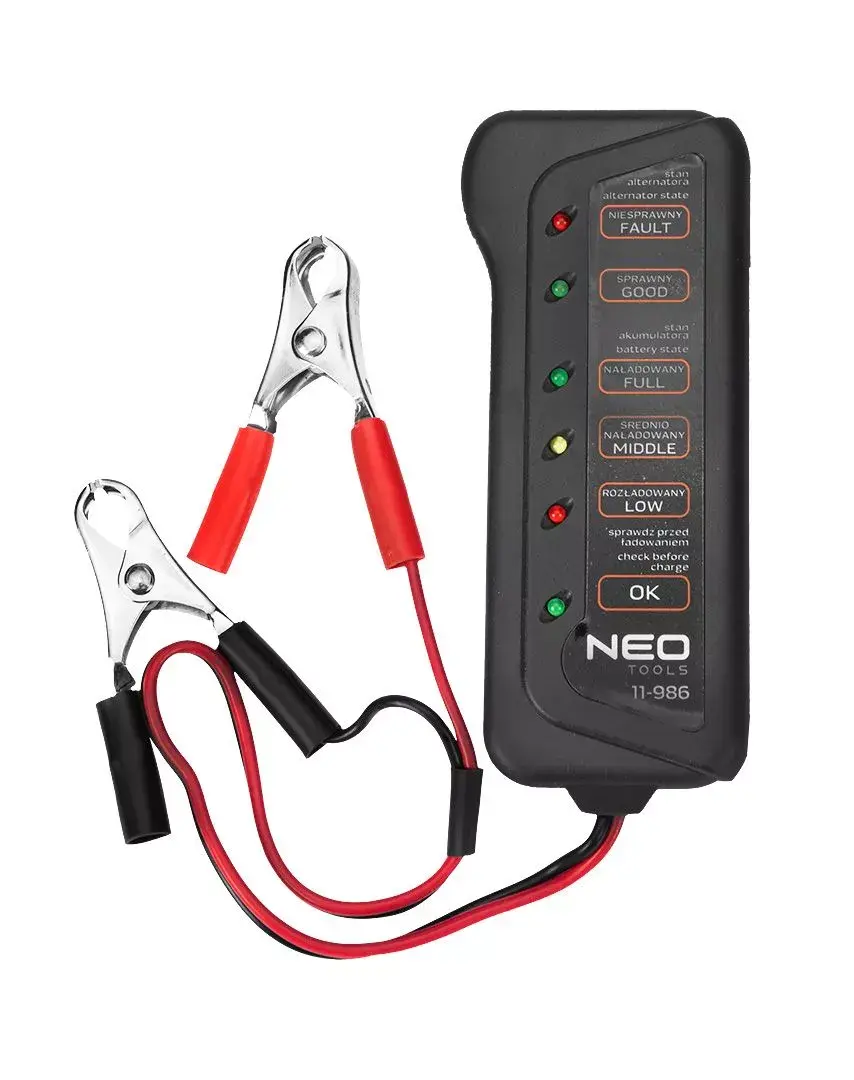 Akumulatoru testētājs NEO tools 11-986 Photo 3