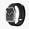 Silicone vonmählen Wave Band Black for Apple Photo 3