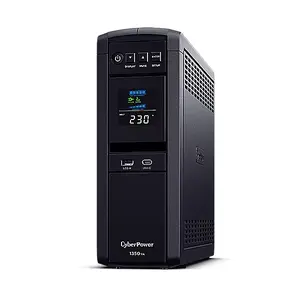UPS CYBERPOWER CP1350EPFCLCD Line-Interactive 1.35 kVA / 780 W, 6 AC outlets, LCD, 8.5 Ah batteries