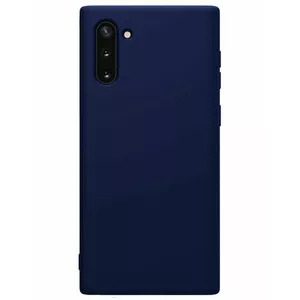 Protective rubber-wrapped cover Nillkin for Samsung Galaxy Note 10, blue