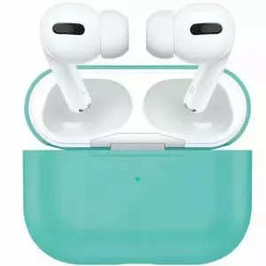 Aizmugurējais vāciņš OEM Apple Чехол for AirPods Pro Silicone Spearmint 