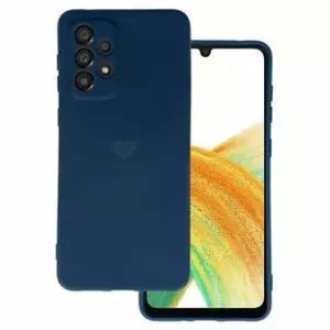 Aizmugurējais vāciņš Vennus Samsung GALAXY A13 4G SILICONE HEART CASE FOR Dark Blue