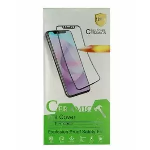 Защитное керамическое стекло iLike для Apple iPhone 11 и iPhone XR, черное