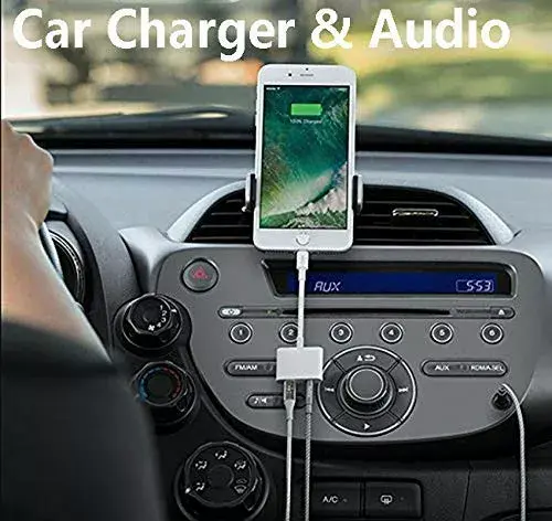 Audio adapter iLike AX7 Dual Lightning to 3.5mm Photo 5