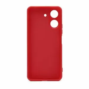 Silikona vāciņš iLike priekš Xiaomi Redmi 13C 4G — sarkans