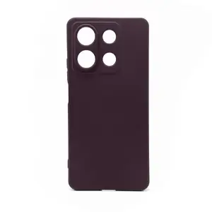 Silicone phone case iLike for Xiaomi Redmi Note 13 5G — Nano material, Purple