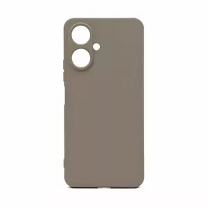 Силиконовый защитный чехол iLike для Xiaomi Redmi 13C 5G Nano — серебристый