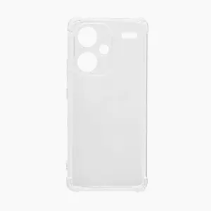 Caurspīdīgs silikona maciņš iLike priekš Xiaomi Redmi Note 13 Pro Plus 5G — 1,5 mm caurspīdīgs TPU