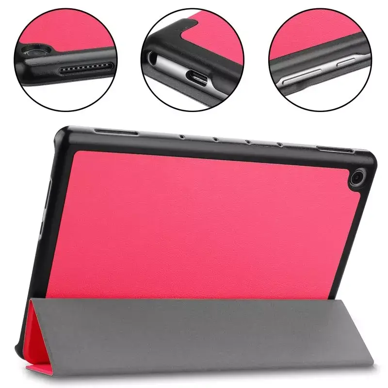 Tablet case iLike Tri-Fold Eco-Leather for Tab M9 Photo 8