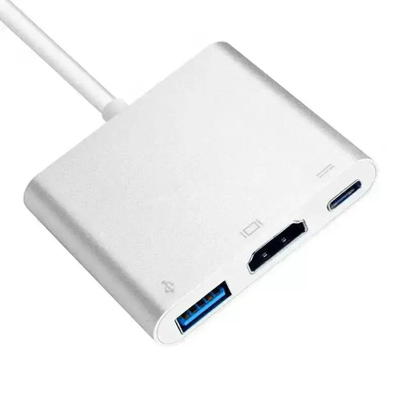 USB-C adapters iLike HD1 3in1 HDMI 4K USB 3.0 Photo 4