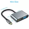 Video adapter iLike HD4 USB-C to HDMI 4K 30Hz VGA Photo 2