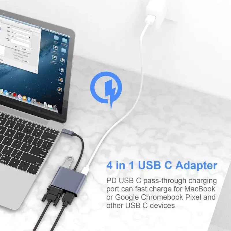 USB-C Converter iLike HD5 — HDMI 4K@30Hz, USB 3.0 Photo 6