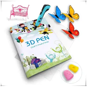 3D Printing Pen iLike S5 Painting Book with 22 Patterns