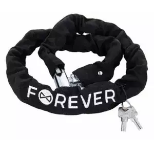 Piederums velosipēdiem Forever Ķēdes slēdzene CHL-105 Forever Outdoor Black