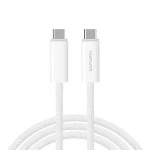 USB кабель 4smarts 540959 USB 3.2 Gen 1 1.5м USB C белый