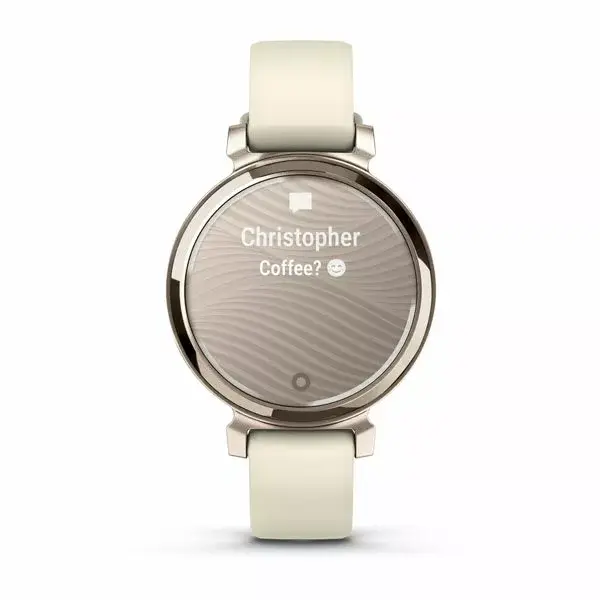 GARMIN Lily 2 Gold Cream viedpulkstenis Photo 4
