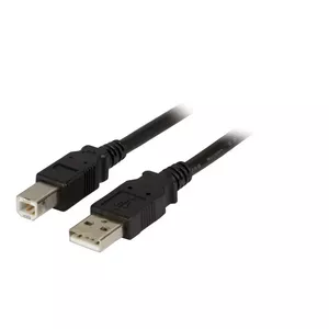 USB Cable USB A/USB B EFB Elektronik K5256SW.5 5m Black