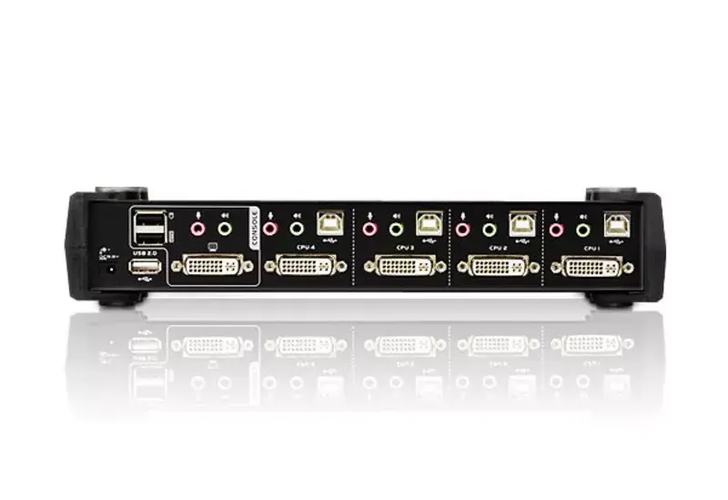 KVM переключатель ATEN 4-портовый USB DVI Photo 2