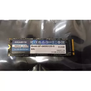 Izpārdošana. GIGABYTE SSD 512GB M.2 2280 PCIe Gigabyte