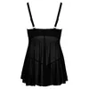 Cottelli Collection беби-долл и стринг XL чёрный Photo 9