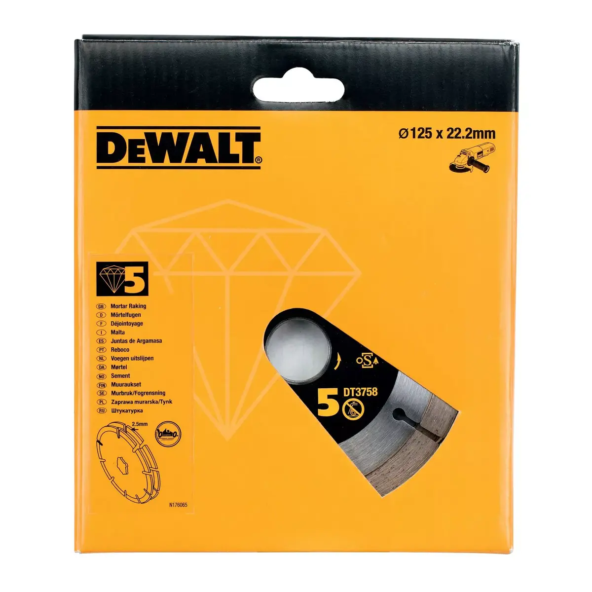 DeWalt DT3758-QZ dimanta disks Photo 3