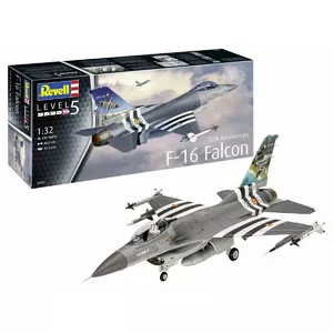 Пластиковая модель самолёта REVELL F-16 Falcon 50th Anniversary масштаб 1:32