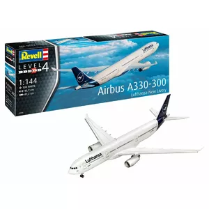 Пластиковая модель самолёта REVELL Airbus A330-300 Lufthansa масштаб 1:144