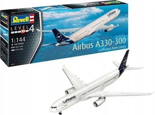 REVELL Airbus A330-300 Lufthansa модель 1:144 Photo 6