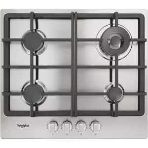Iebūvējamā gāzes plīts virsma Whirlpool TGML 661 IX R 4 zonas ar rotējošo vadību