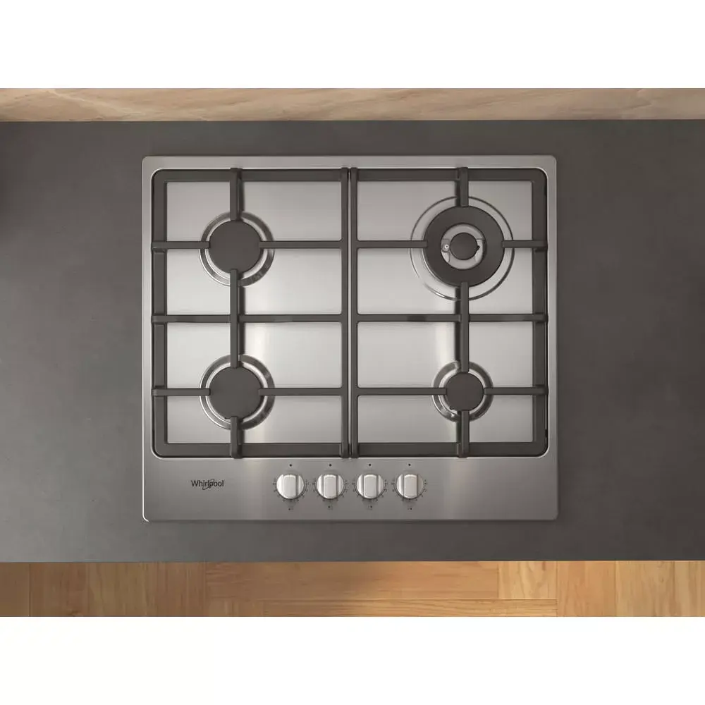 Встраиваемая газовая панель Whirlpool TGML 661 IX R Photo 4