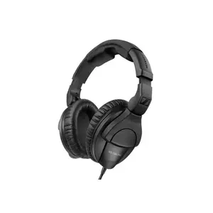 Vadu studijas austiņas Sennheiser HD 280 PRO — slēgtas, apkļauto ausu, 64 Ω, 8–25000 Hz, 3 m kabelis, saliekamas, melnas