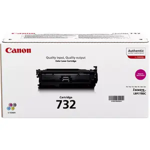 Тонер‑картридж Canon 732M магента, оригинальный, для лазерной печати, ресурс 6400 стр., 1 шт.
