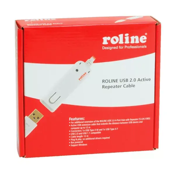 USB 2.0 активный удлинитель ROLINE 12.04.1085 Photo 2
