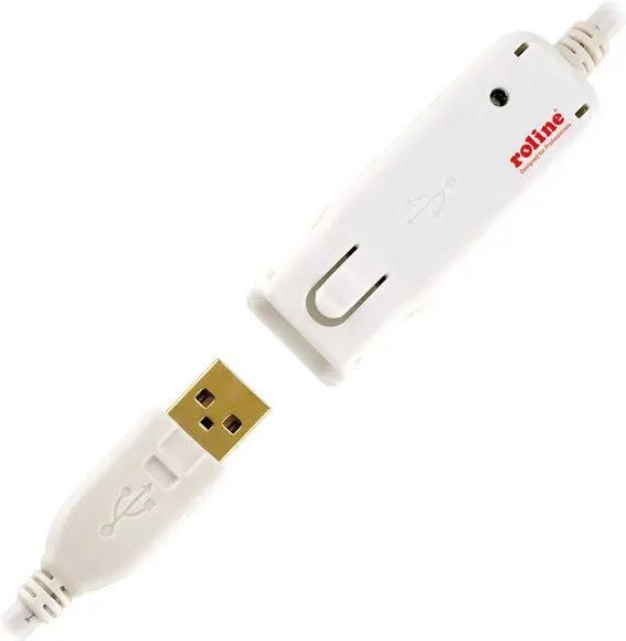 USB 2.0 Active Repeater Cable ROLINE 12.04.1085 Photo 4