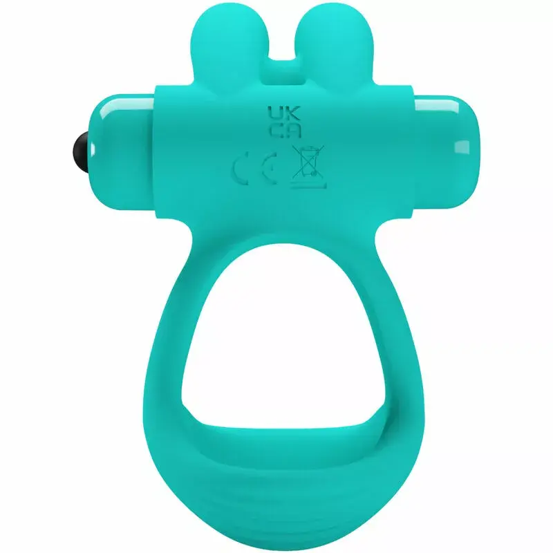 Penis attachment pretty love DANTE green rabbit vibrator ring Photo 2