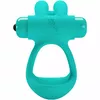Penis attachment pretty love DANTE green rabbit vibrator ring Photo 2
