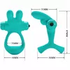 Penis attachment pretty love DANTE green rabbit vibrator ring Photo 4