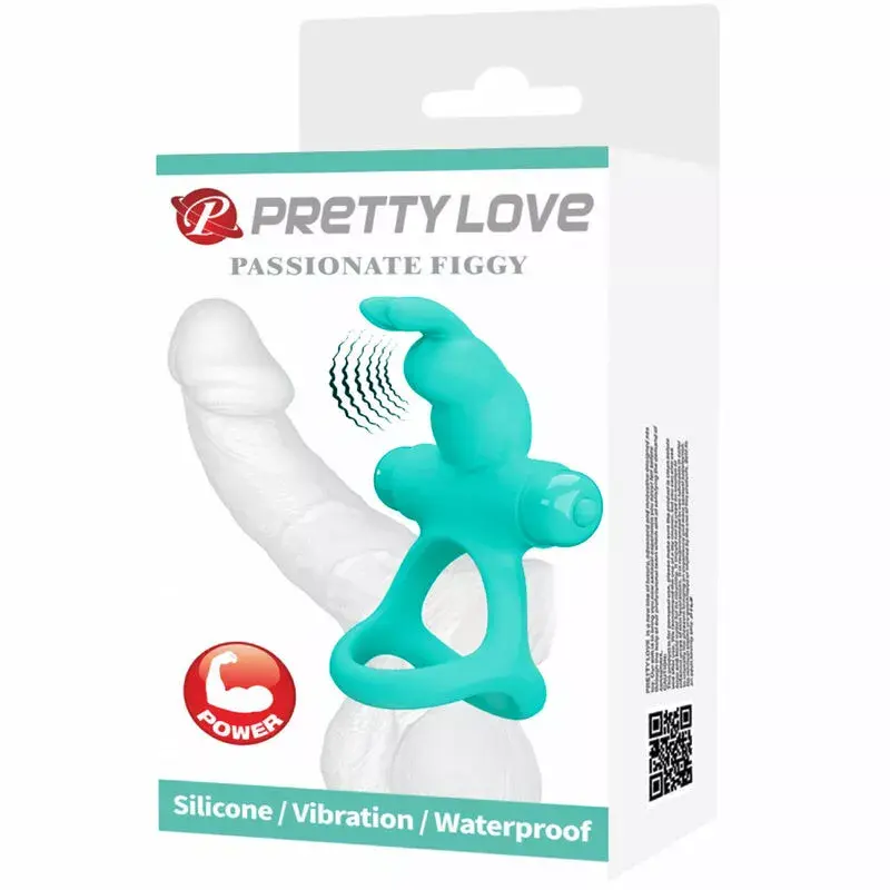 Vibrator Ring Pretty Love Figgy Green Rabbit Photo 7