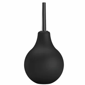 Anal shower MR PLAY model D-236984, black, handheld intimate douche