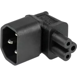 Power adapter Kabelmeister SKA-1408S with C5 connector, mains lead for laptop and small appliances